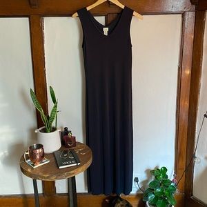 SOLD Long Black J. Jill Maxi Dress